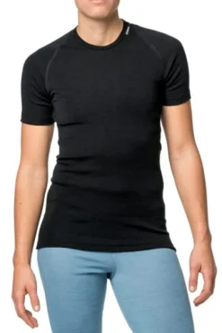 Woolpower Unisex Tee LITE Black