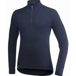 Woolpower Zip Turtleneck 200 Dark Navy