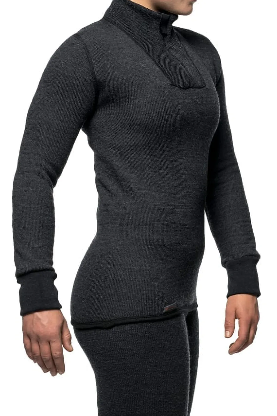 Woolpower Zip Turtleneck 400 Pine Green