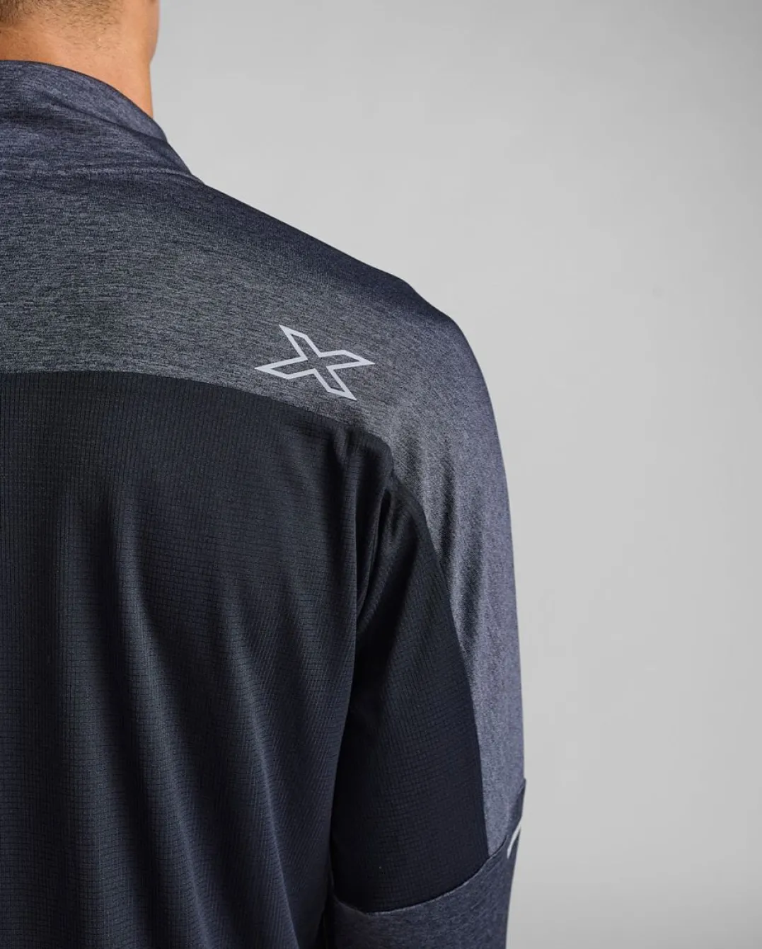 2XU Aero 1/2 Zip Black/silver Reflective