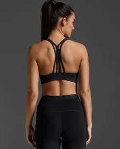 2XU Form Strappy Bra Black/black