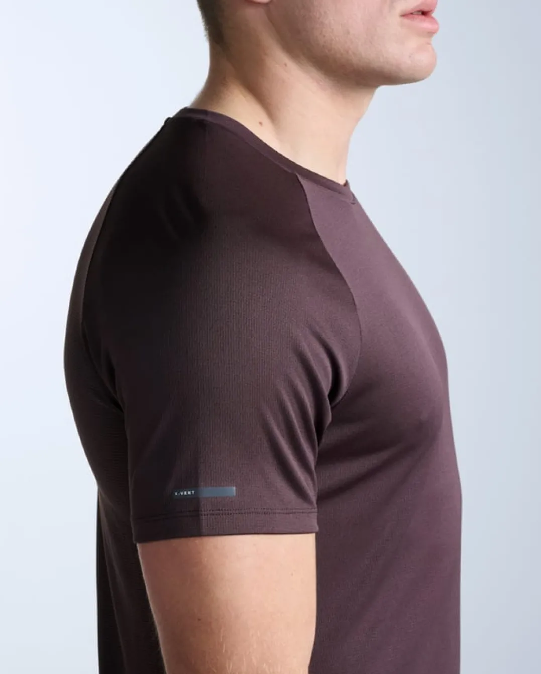 2XU Men'S Aero Mesh Tee Bark/black Reflective