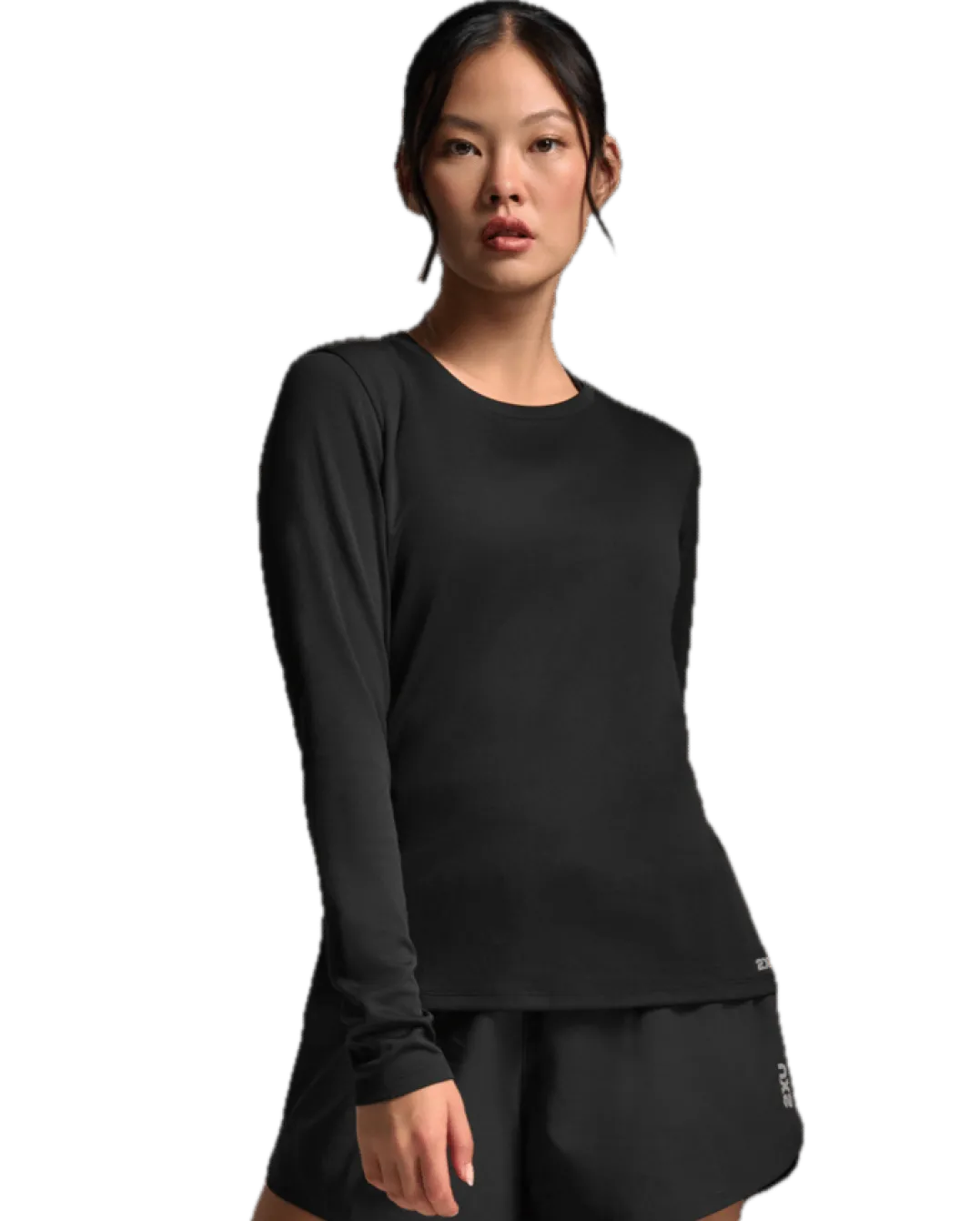 2XU Women'S Aero Mesh Long Sleeve Black/silver Reflective