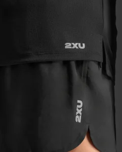 2XU Women'S Aero Mesh Long Sleeve Black/silver Reflective