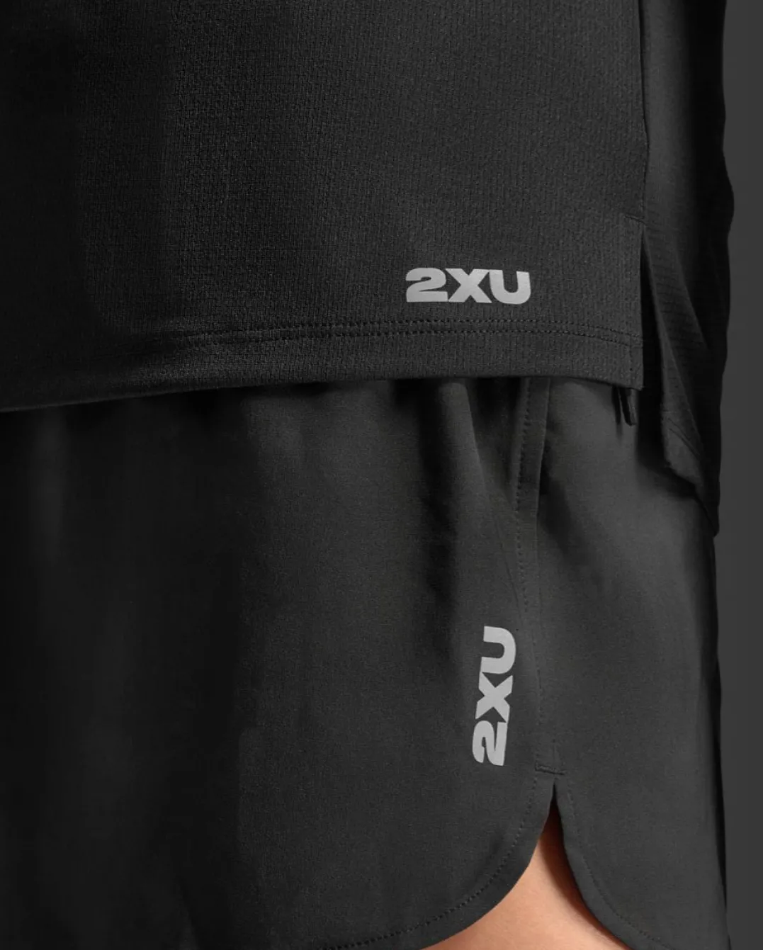 2XU Women'S Aero Mesh Long Sleeve Black/silver Reflective
