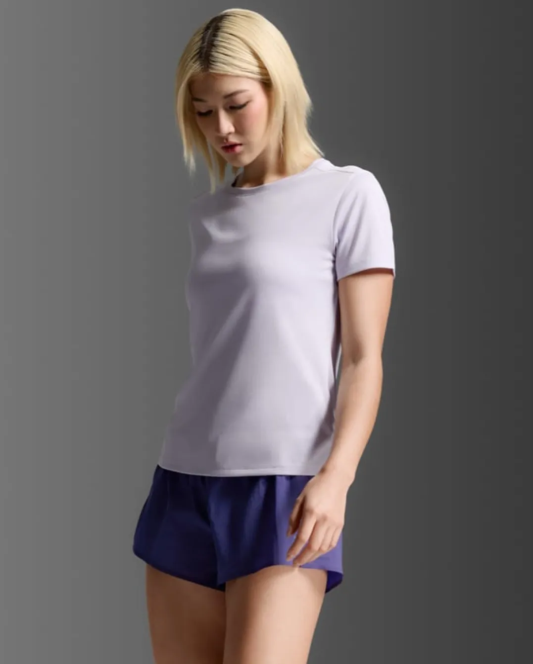 2XU Women'S Aero Mesh Tee Virtual Violet/violet Reflective