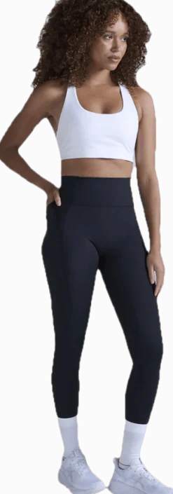 2XU Women'S Flex Hi-Rise Compression 7/8 Tights Black/black