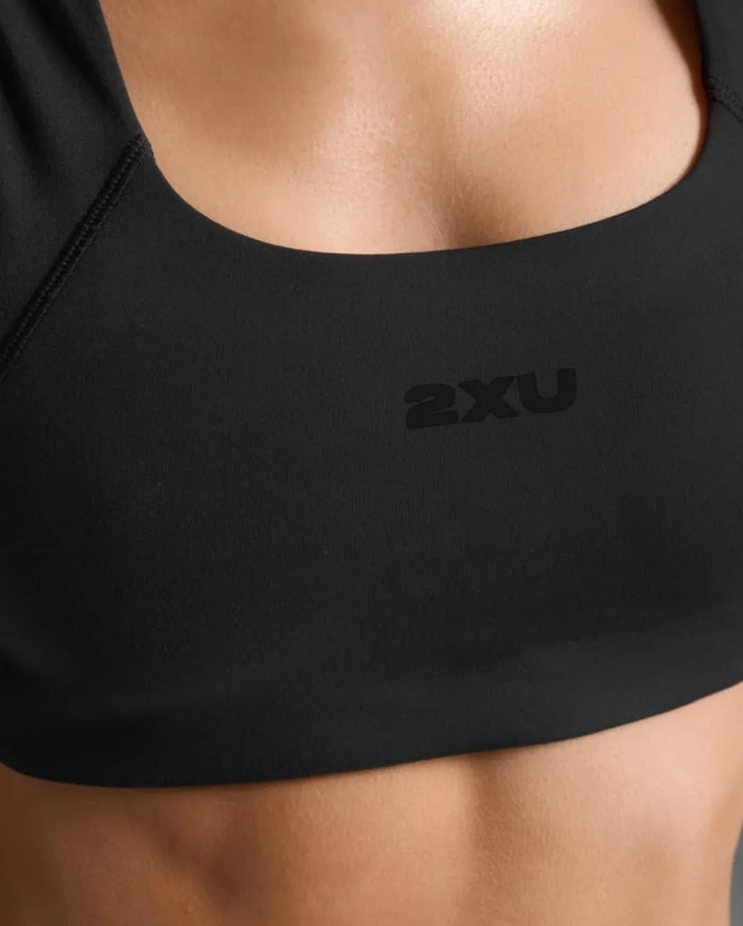2XU Women'S Form Racerback Medium Impact Bra Black/black