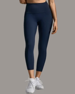 2XU Women's Form Stash Hi-Rise Compression 7/8 Midnight/midnight